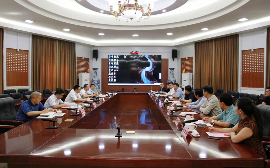 呂濤書記會見潤發集團、遠洋生態主要領導，三方初步達成了進一步投資歷城的多個合作項目